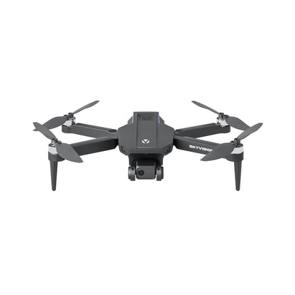 Skyvision 4K Ultra HD GPS Foldable Video Drone with 4.3" Display Controller, Brushless Motors, 1-Axis Gimbal, VR Headset, 17-Minute Flight Time & Travel Carry Case