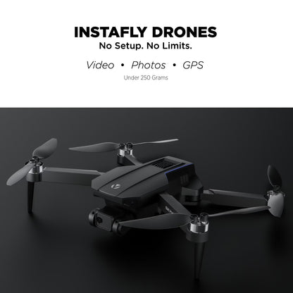 Skyvision 4K Ultra HD GPS Foldable Video Drone with 4.3" Display Controller, Brushless Motors, 1-Axis Gimbal, VR Headset, 17-Minute Flight Time & Travel Carry Case